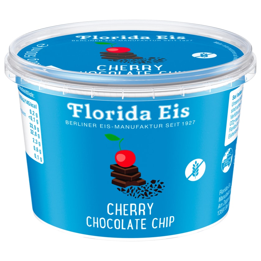 Florida Eis Cherry Chocolate Chip 500ml